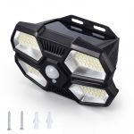 Generic Solar Motion Sensor Light, IP65 Waterproof Solar Security Lamp, 3 Modes Outdoor Wall Light For Garden Yard Fence - image 8