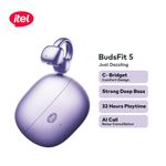 itel Budsfit 5 Open Ear N Clip True Wireless Active Noise Cancellation Earbuds