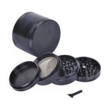 Generic Magnetic Metal Herb Weed Grinder +Smoking Pipe - image 2