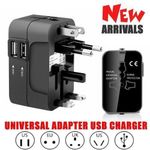 Generic Worldwide Universal Travel Socket Adapter,Power Socket,USB Charger,Socket Converter - image 2