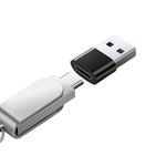 product_image_name-Generic-USB A To Type C OTG Adapter USB Fast Charging Black-3