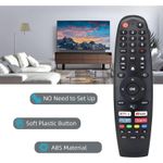 Generic Universal Replacement Remote for SANSUI ES50V1UA, BLAUPUNKT, Caixun, ARRQW TVs - image 2