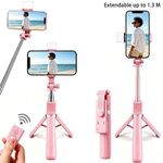 Generic MATIHO Wireless Phone Live Streaming Tripod,70cm Extendable,10m Bluetooth Remote,360° Horizontal & Vertical Rotation
