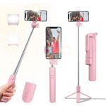 Generic MATIHO Wireless Phone Live Streaming Tripod,70cm Extendable,10m Bluetooth Remote,360° Horizontal & Vertical Rotation - image 3