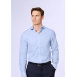 product_image_name-Othman Brgenerics-4-in-1 Men Corporate Quality Office Plain Slim Fit Long Sleeve Shirt (L)-6