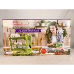 Generic Wonder Home 3 Layer Dish Rack boxed packaging, an organized kitchen accessory designed for drying and storing dishes