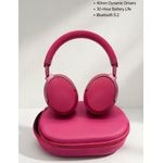 product_image_name-Generic-Vibrant magenta over-ear wireless Bluetooth headphones-2