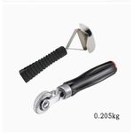 Generic 2Pcs Black Universal Tyre Repair Tools, Tire Scraper & Press Roller, Emergency Puncture Fix for Car & Motorcycle Tubeless Tyre-s - image 5
