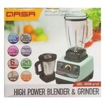Qasa High Power Blender & Stainless Steel Grinder -2 Cups