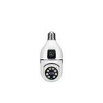 Generic Light Bulb Wireless WIFI Indoor Camera - Dual Lens V380