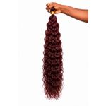 Loistaa Auburn Deep Curls Premium Braiding Hair Extensions (6 BUNDLE PACK)