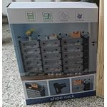 Type: Multi-layer modular shoe rack with flip-open coversFeatures: Dust-proof, multi-layered, easy to assemble without complex tools