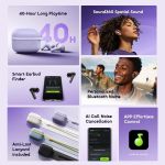 Oraimo SpaceBuds Lite Sound360 Anti-Lost True Wireless Earbuds LIGHTGOLD - image 6