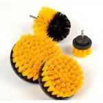 4 pcs of scrubber cleaning drill brush 