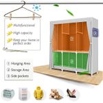 Generic Reinforc Simple Cloth Closet Storage Closet Dustproof Closet - image 2