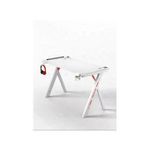 Generic Office/Gaming Chair With Table For Laptop/desktop- Black & White - image 3