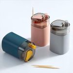 1 pcs PopTop Toothpick Dispenser multicolore 