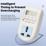 product_image_name-Generic-MingDe era European-style timer socket switch power controller cycle timer automatic power-off cycle European standard-1
