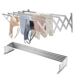 Generic 70cm Extendable Drying Rack, Wall Mounted Clothes Dryer - image 2