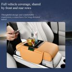 Generic Starry Sky Ambient Lighting Car Center Console Armrest Cover - Integrated Multifunctional Accessory with Illuminated Type-C Data Port and Console Protector - image 3