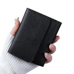 product_image_name-Fashion-Women's Long & Short Wallet Set 2-in-1 Wallet for women Clutch for women  leather wallet for women Money Portable Wallet For women Black/Beige/Apricot Wallet Leather Wallet For women Slim Wallets Set Pocket Wallet Wallet Purse Bag For women-6