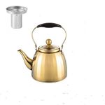 Generic Stainless Steel Golden kettle -3l