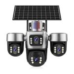 Generic     INTELLIGENT SOLAR PTZ CAMERA 4LENS T44