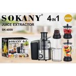Sokany 4 IN 1 JUICE EXTRACTOR 