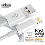 product_image_name-Generic-Reyrock High-Quality 120W Ultra-Fast Charging USB- IPhone Lightning Charging 6A Data Cable, USB To Lightning ( IPhone ) -1