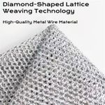 Generic 5PCS Kitchen Powerful Metal Wire Dishcloth - image 3