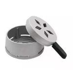product_image_name-Generic-Classic Heat Management Device - hmd – Lotus Style - Silver - 1.0-2