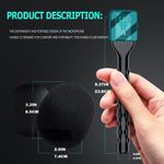 product_image_name-BOMGE-Handheld Wireless Mic Stand for Rode Wireless Mic with Pop Filter, Holder for Rode Wireless Go 2/Wireless Pro, Rode Interview Microphone Adapter Handheld for Rode Wireless Go/Rode Wireless ME -2