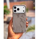 New retro leather texture magnetic phone case iPhone 17 pro max 