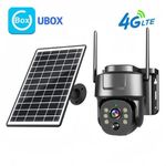 Solar Powered 4G LTE SIM Card PTZ CCTV Security Camera