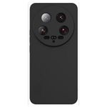 Silicon Back Case For Xiaomi Mi 14 Ultra 5g . Black