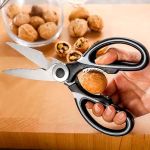 Generic Multifunctional Stainless Steel Kitchen Scissors Home Strong Vegetable Chopping Chicken Chopping Scissors Fish Multi purpose Tool - image 2