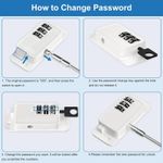 product_image_name-Generic-1 Pack Refrigerator Lock, Window Security Password Lock,-5