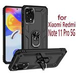 Xiaomi Redmi Note 11 Pro 5G - Armor Case (Pouch) With Magnetic Ring Holder/Stand