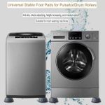 product_image_name-Generic-4 Pack Washing machine, refrigerator foot mat stands height-increasing anti-slip quiet and stable-3