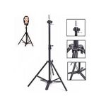 Generic Black Multipurpose Adjustable Tripod Stand for Photography and Content - image 2