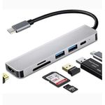 product_image_name-Generic-6 In1 Multi Ports USB Type C Hub Splitter Adapter-1