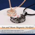 product_image_name-ARHANORY-2 In 1 Magnetic Couple Necklace For Lovers Split Sun Moon Pendant Chain-2