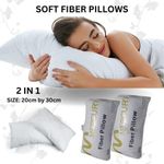product_image_name-Generic-Mercury 2 Units Mercury Fibre Pillows -White(20*30)-1