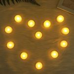 Generic 50pcs Flameless LED Tealight Candles Lights Romantic Candles - image 2