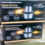 King Style 8litres Stainless Steel Food Processor Pounder