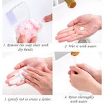 product_image_name-Generic-4PCS Hand Washing Paper Soap Sheets Scented Soluble Disposable Mini Petal -6