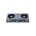 LG Table Top Double Burner Gas Cooker WITH Auto Ignition