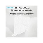 Generic Clear Reusable Double-Sided Silicone Phone Holder - image 3