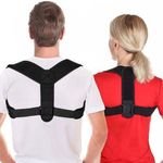 product_image_name-Generic-Universal Back Support Brace for Improved Posture, Adjustable Body Shaping Belt for Men And Women, Breathable And Professional Quality,Back straightener for posture  posture corrector for men  posture corrector for women  back support belt  shoulder-2