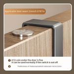 Generic 6-hook multi-functional metal easy-to-install back door shelf, suitable for bedroom, bathroom and kitchen storage. - image 5